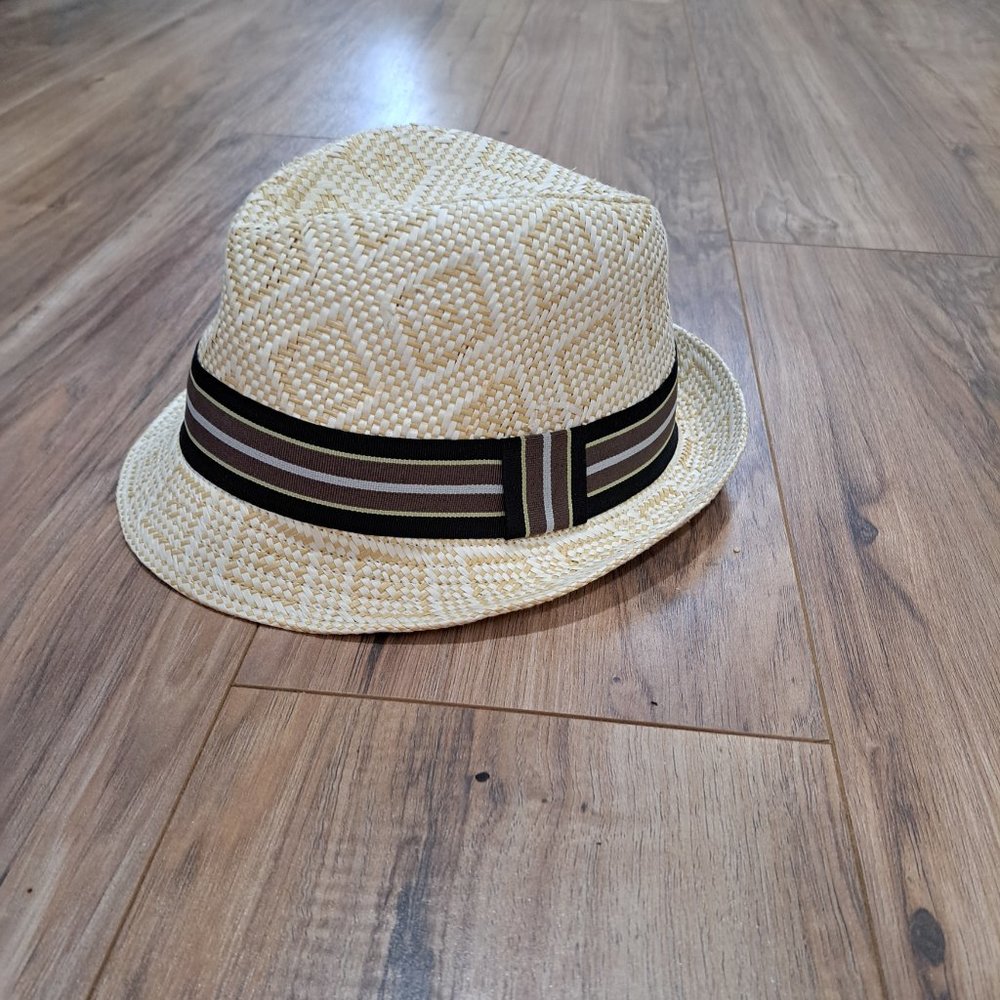 Cuban style beachy fedora hat